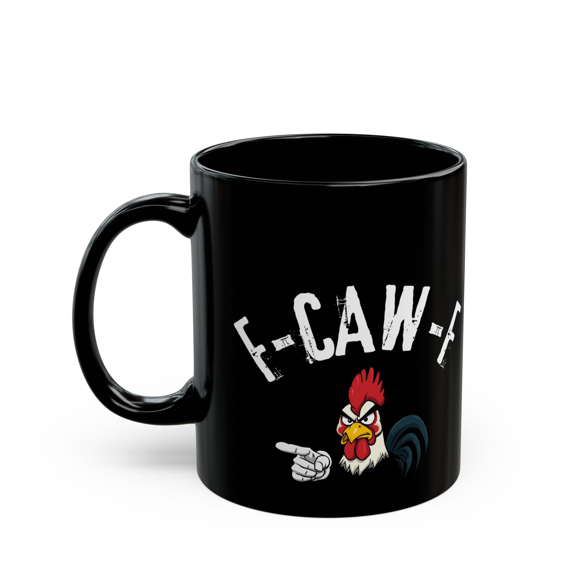 Rooster Coffee Mug - Fun "Fowl" Design
