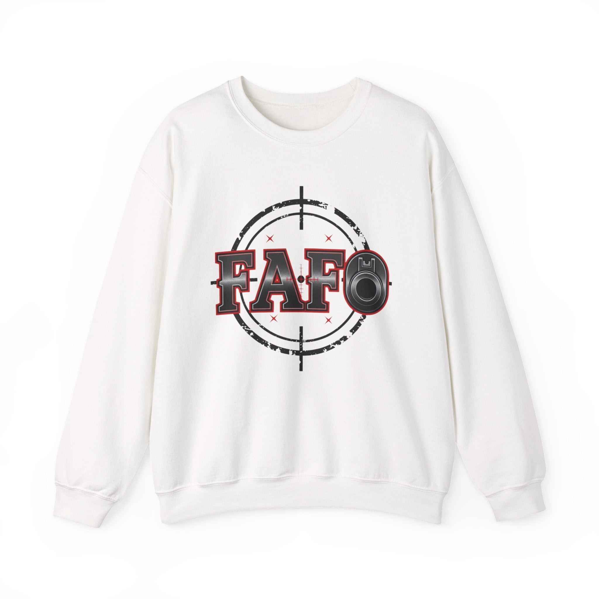 FAFO Unisex Heavy Blend Crewneck Sweatshirt - Casual & Comfy Style