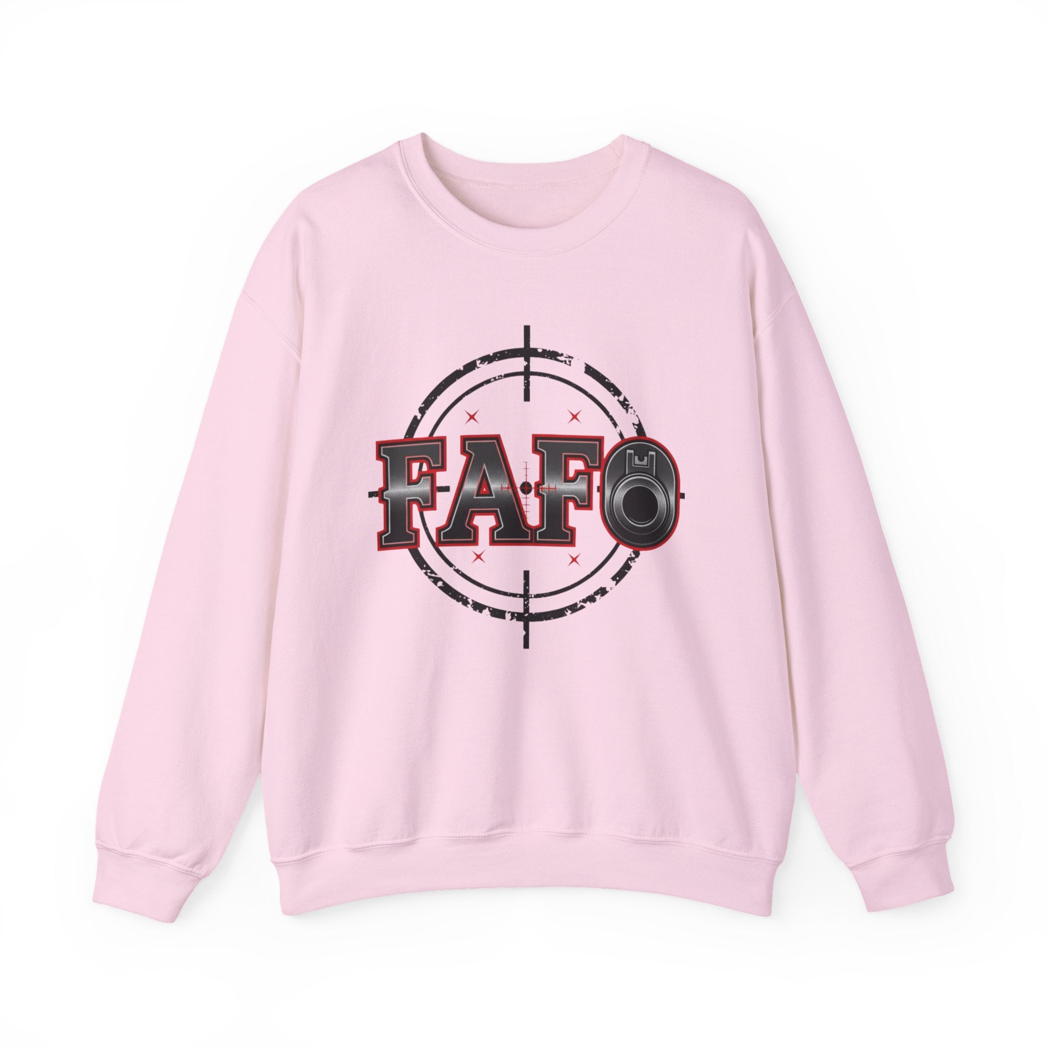 FAFO Unisex Heavy Blend Crewneck Sweatshirt - Casual & Comfy Style