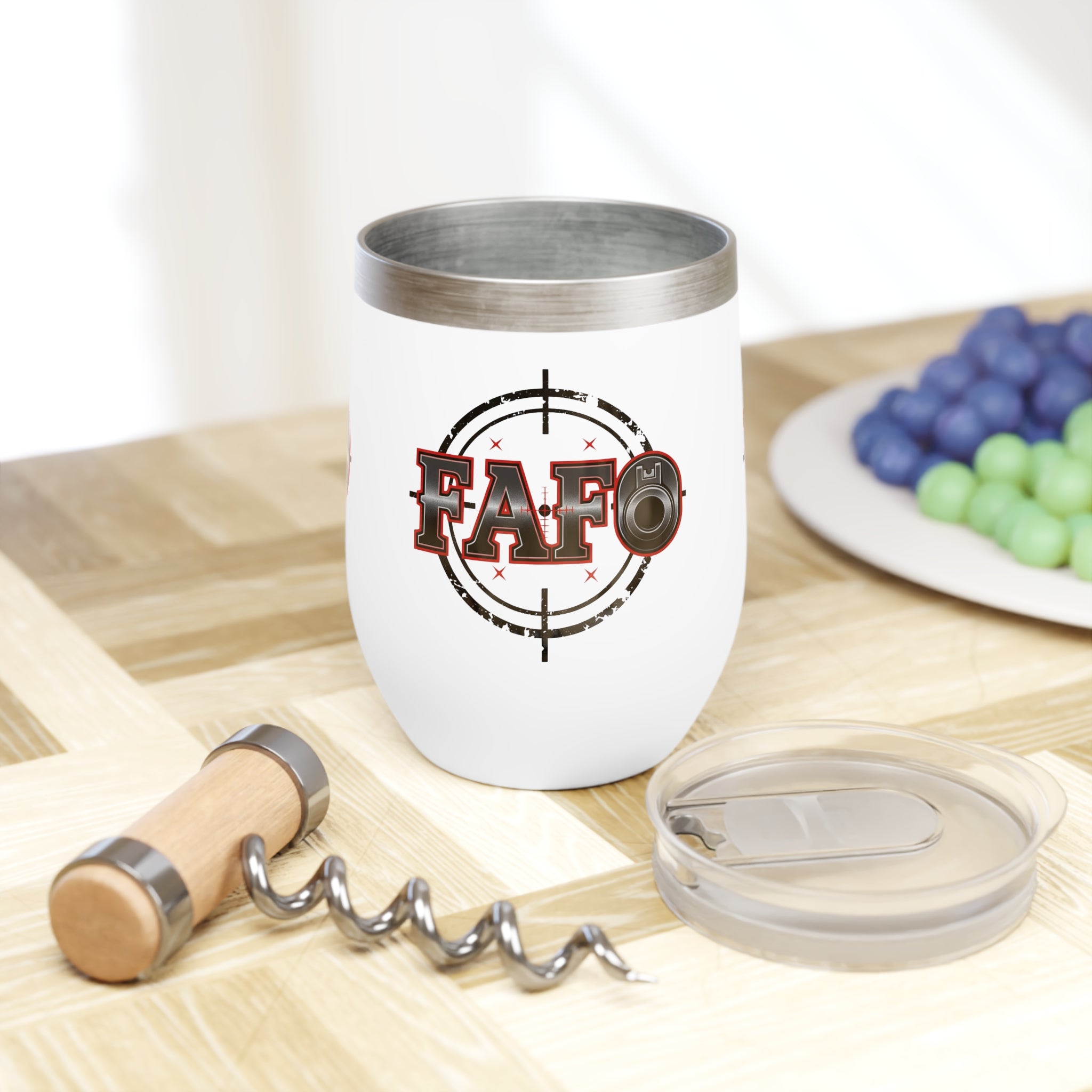 Wine Tumbler FAFO Design