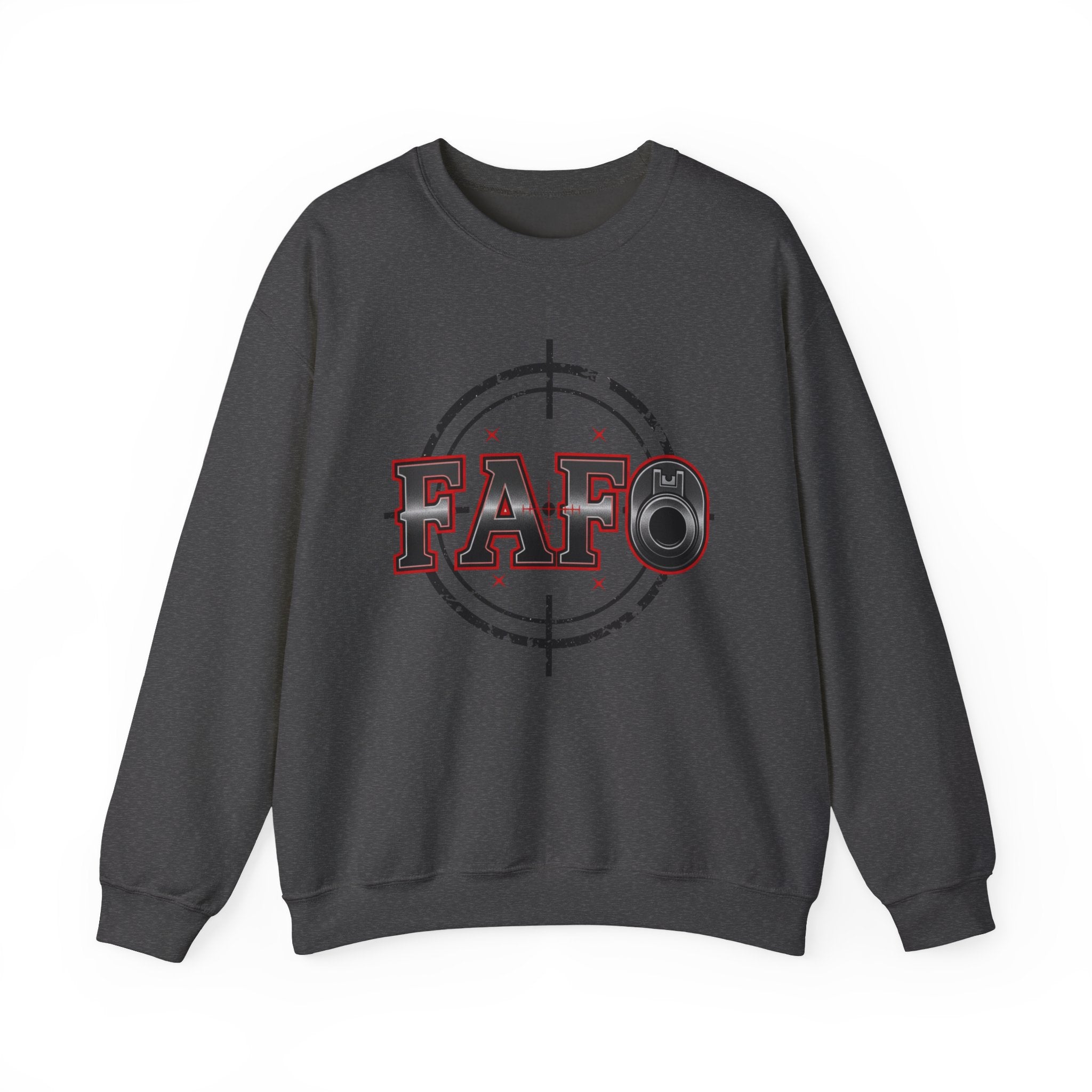 FAFO Unisex Heavy Blend Crewneck Sweatshirt - Casual & Comfy Style