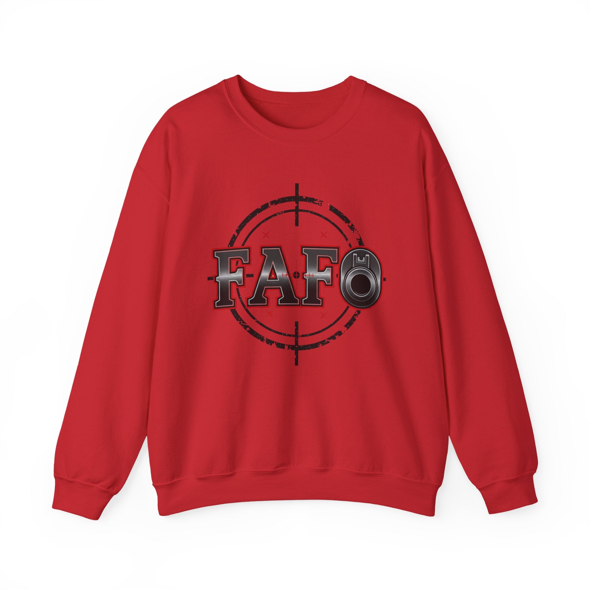 FAFO Unisex Heavy Blend Crewneck Sweatshirt - Casual & Comfy Style