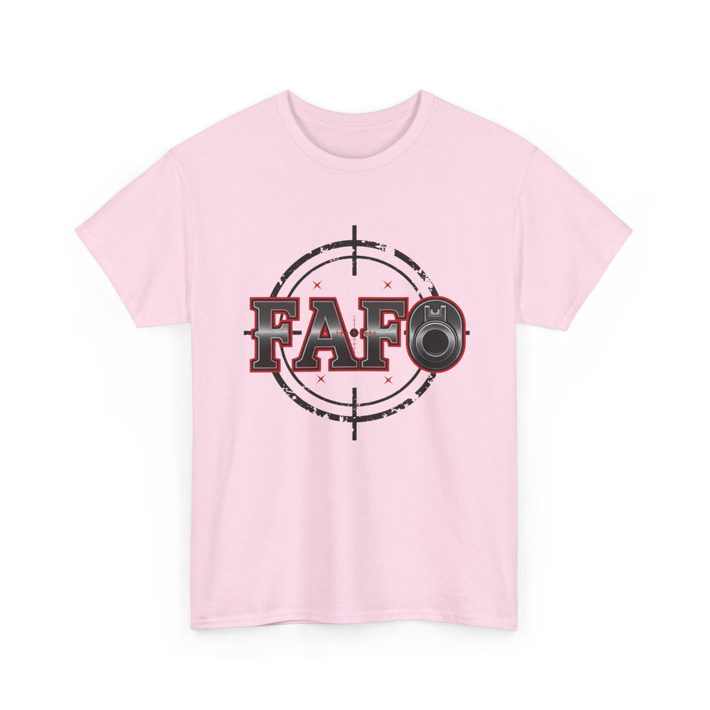 FAFO Gun Barrel T-Shirt — Bold Statement Tee
