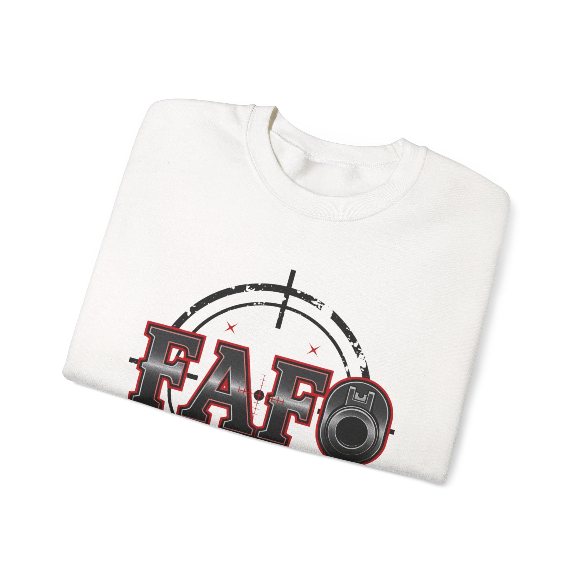 FAFO Unisex Heavy Blend Crewneck Sweatshirt - Casual & Comfy Style